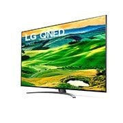 LG 86'' LG QNED TV, webOS Smart TV, -30 degree side view, 86QNED813QA, thumbnail 3