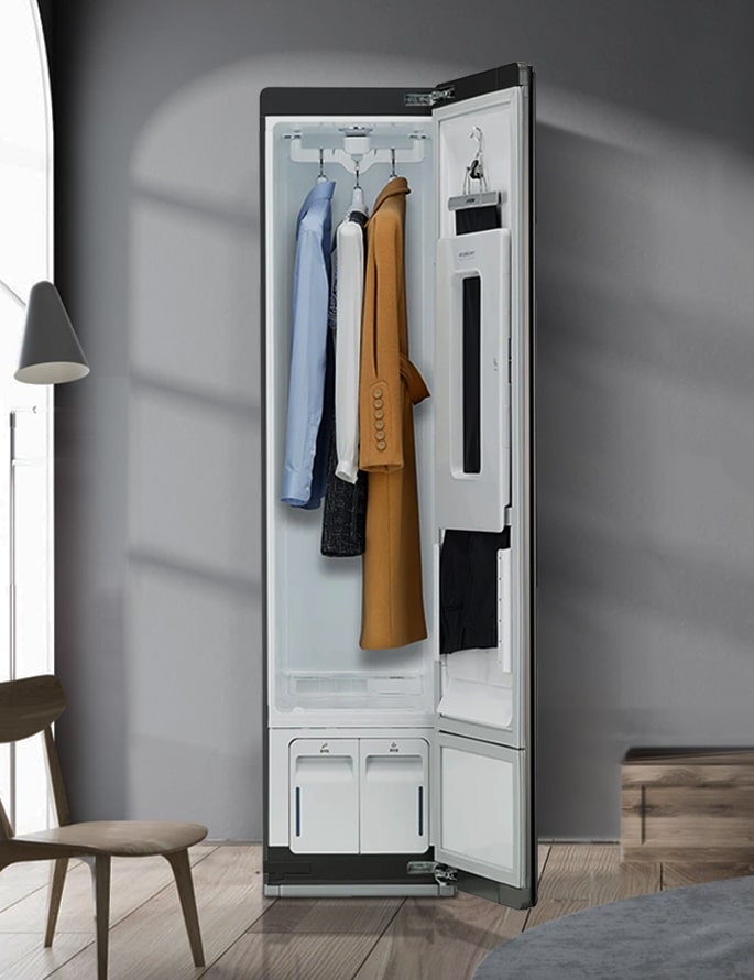 A LG Styler steam closet is a luxurious gift idea for Mum.