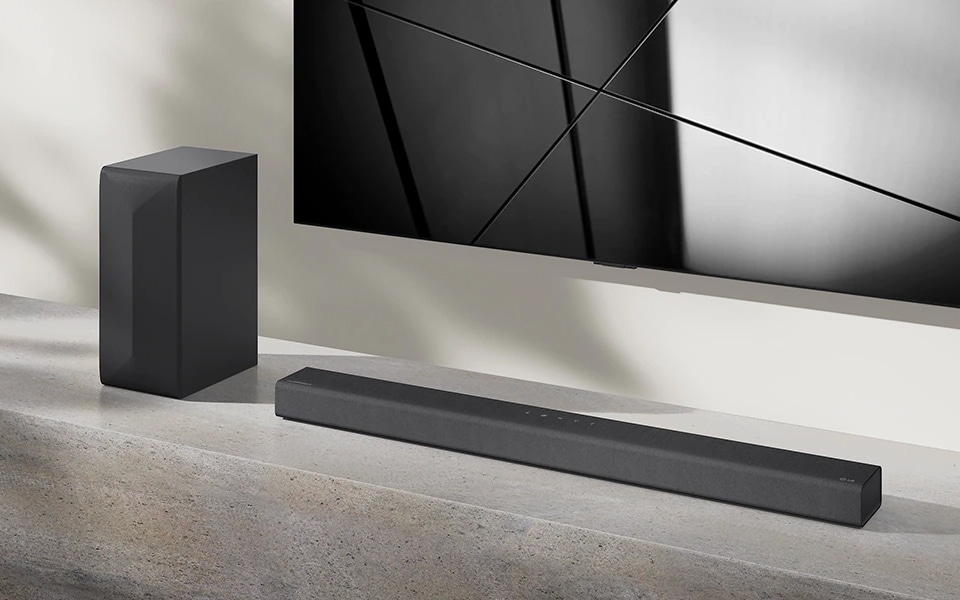 Chytrý soundbar DS80QY pro televizory LG