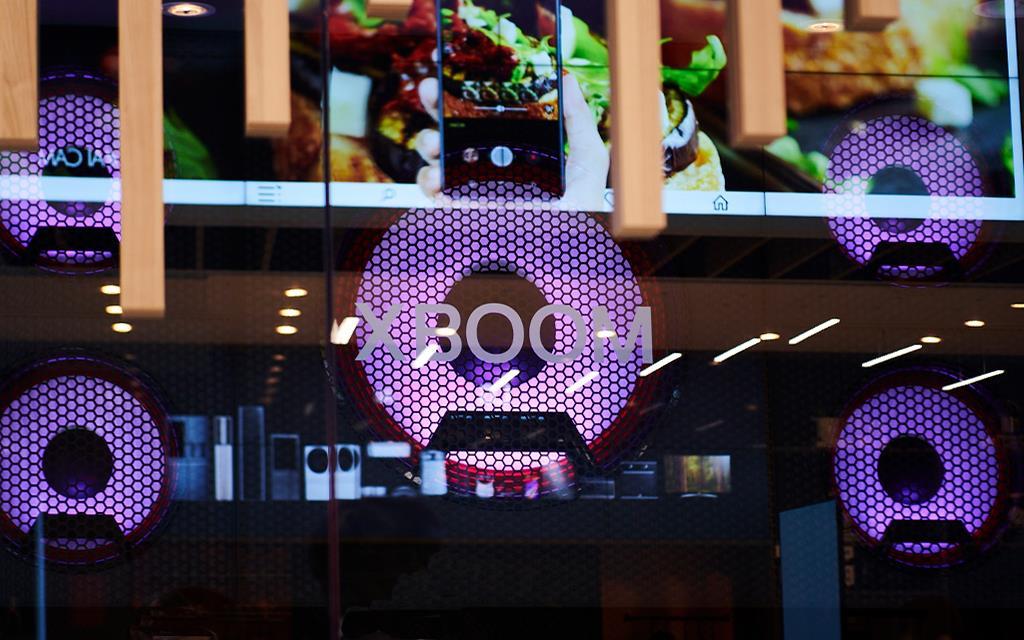 IFA 2018: The XBOOM room at LG's exhibition, which showcased a wide range of speakers and DJ set ups