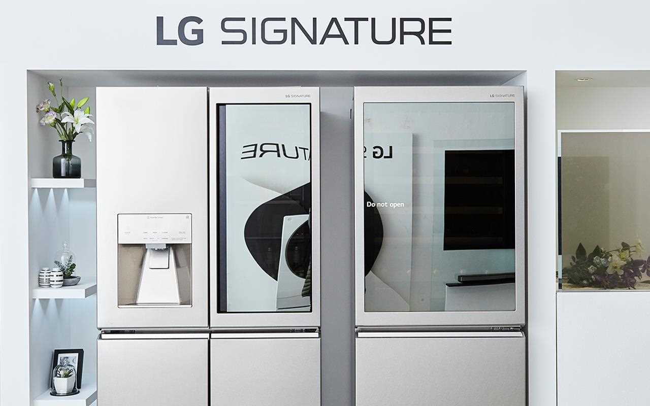 The LG SIGNATURE Refrigerator and Wine Cellar, on show at Milan Design Week | More at LG MAGAZINE