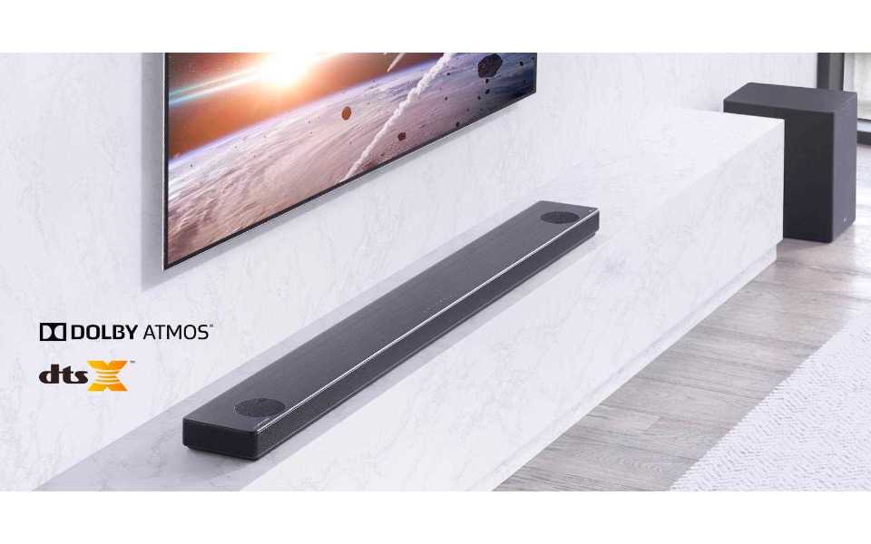 LG's Soundbars are equipped with DTS X and Dolby Atmos, so you get a superior entertainment experience | More at LG MAGAZINE