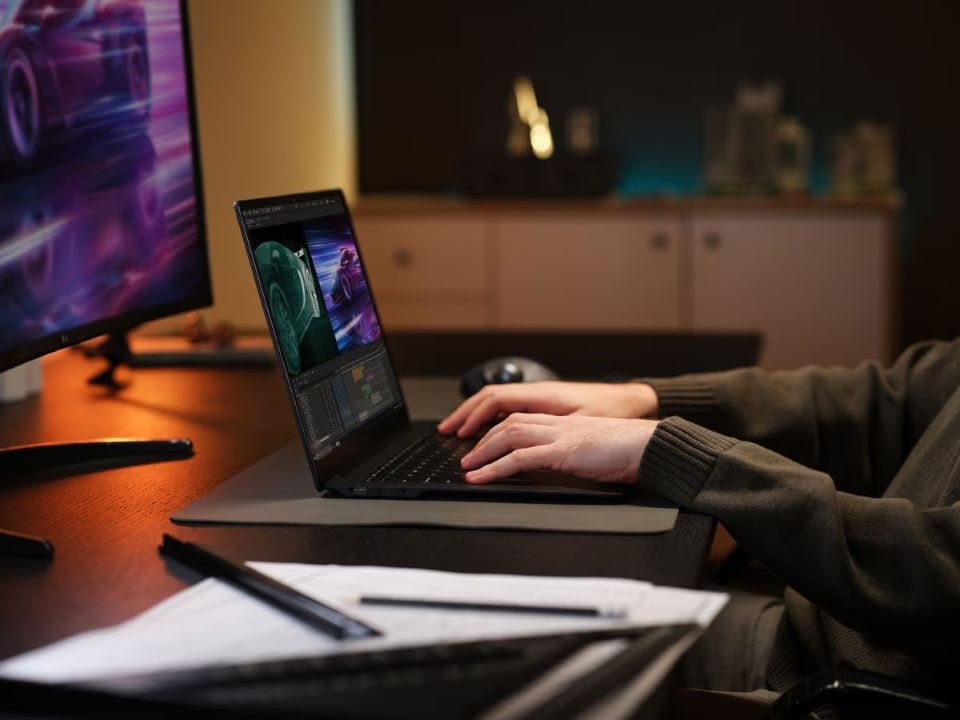 Mit einem KI-fähigen LG gram Pro Laptop kannst du deine Produktivität steigern.