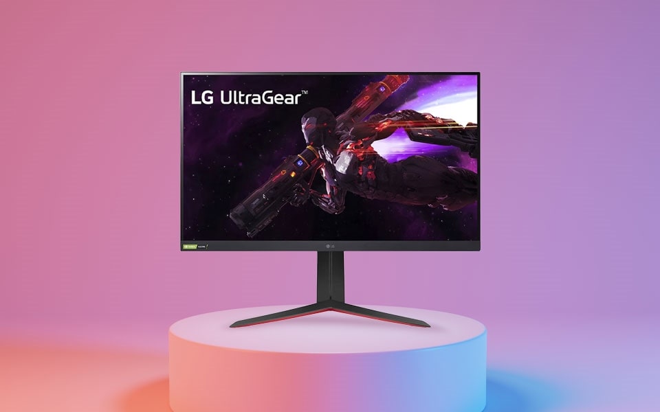 Ein 39,7" Curved Monitor LG UltraWide™ 5K2K Nano IPS Display bietet einen gekrümmten Betrachtungswinkel