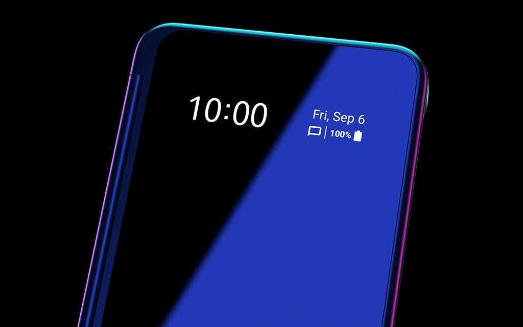 Front screen product shot of the LG G8X ThinQ Dual Screen | More at LG MAGAZINE