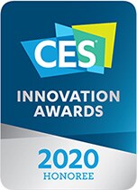 Abbildung der CES Innovation Awards 2020 Honoree.