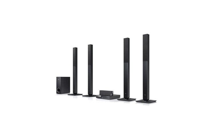 LG 5.1 hjemmebiosystem med dvd-afspiller, DH6520TN