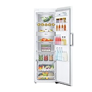LG 386L Fritstående køleskab (Hvit) - Energiklasse E, Door Cooling™, LINEARCooling™, FRESHBalancer™, Smart Diagnosis™ med Wi-Fi, GLE71SWCSZ, GLE71SWCSZ, thumbnail 2