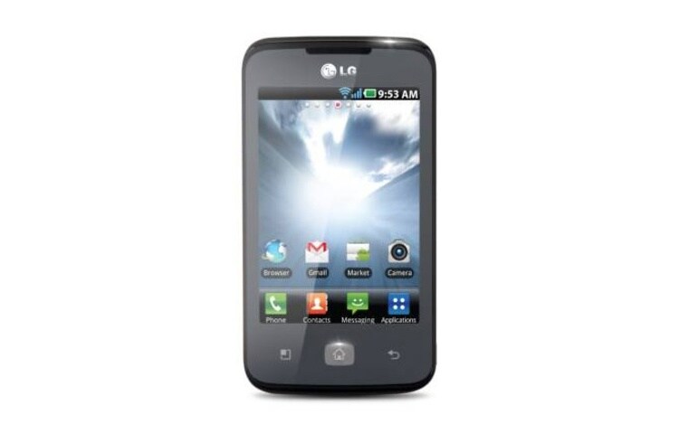 LG Android 2.3, 5MP Kamera, DLNA, WiFi-Direct, E510