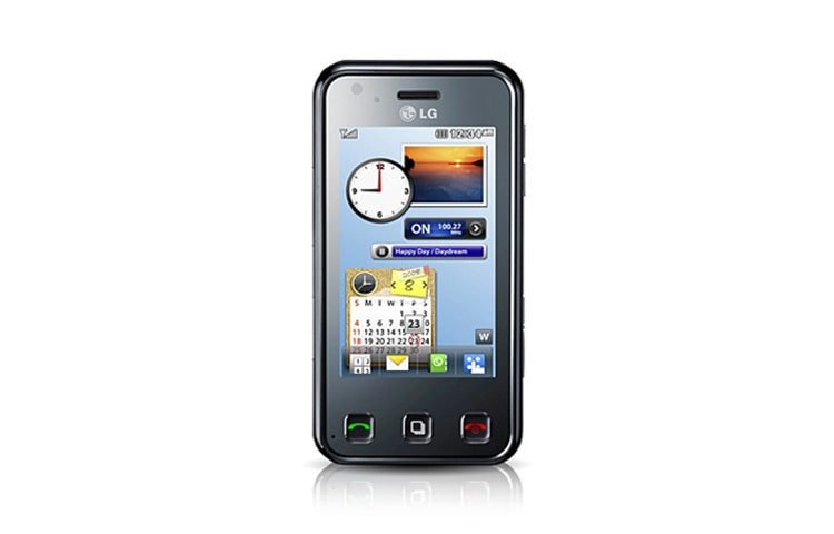 LG Mobiltelefon med 8-megapixel kamera, 3” Full Touch Screen, GPS og Music Player, KC910