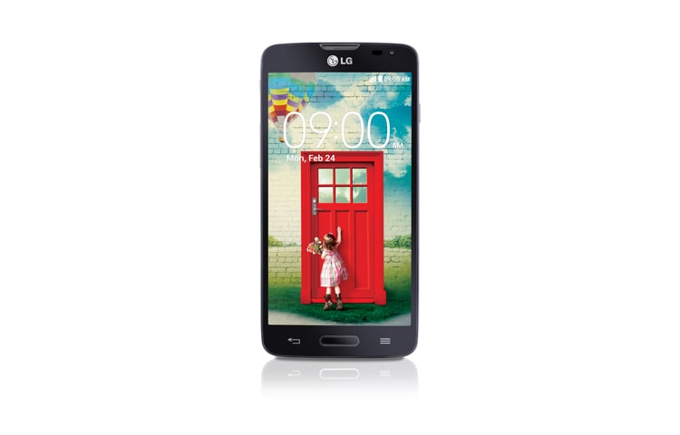 LG L70 er som skabt til brugere, der vil have en tynd og smidig mobil med stil og finesse. Med det tynde design og elegante metaldetaljer får du en mobil, som føles som en drøm i hånden. Så forbered dig på at banke løs og udnytte hver eneste øjeblik med stil., LG L70 D320