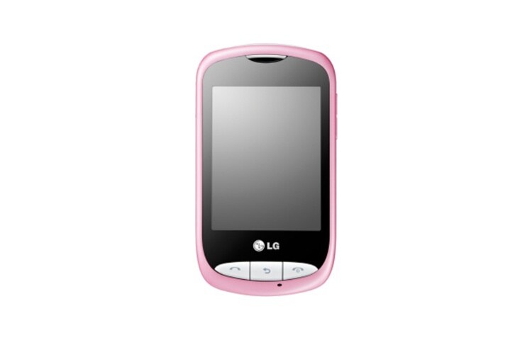 LG 2,8'' touch-skærm, kamera, FM-radio, MP3-afspiller, T310