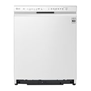 LG QuadWash™ Oppvaskemaskine (Hvid) Energiklasse D, Auto Open Dry-funktion og Smart Diagnosis™ med Wi-Fi, DU325FW_Front, DU325FW, thumbnail 1