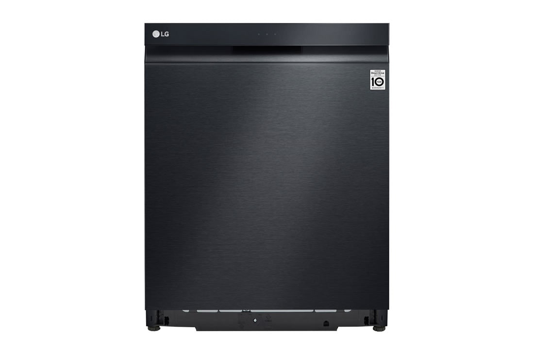 LG QuadWash™ Steam-opvaskemaskine (Matte Black Stainless Steel), Energiklasse D, Auto Open Dry-funktion og Smart Diagnosis™ med Wi-Fi, SDU527HM, SDU527HM