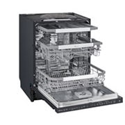 LG QuadWash™ Steam-opvaskemaskine (Matte Black Stainless Steel), Energiklasse D, Auto Open Dry-funktion og Smart Diagnosis™ med Wi-Fi, SDU527HM, SDU527HM, thumbnail 4