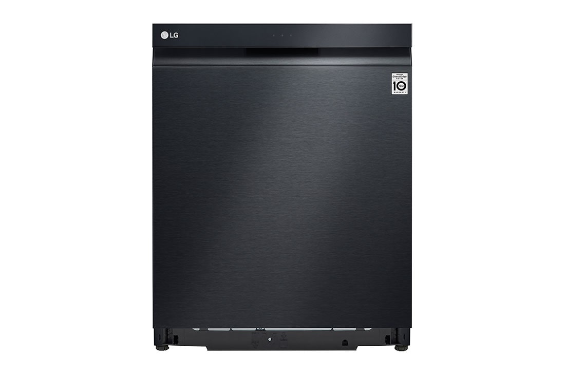 LG QuadWash™ Steam-opvaskemaskine (Matte Black Stainless Steel), Energiklasse C, Auto Open Dry-funktion og Smart Diagnosis™ med Wi-Fi, SDU557HM, SDU557HM