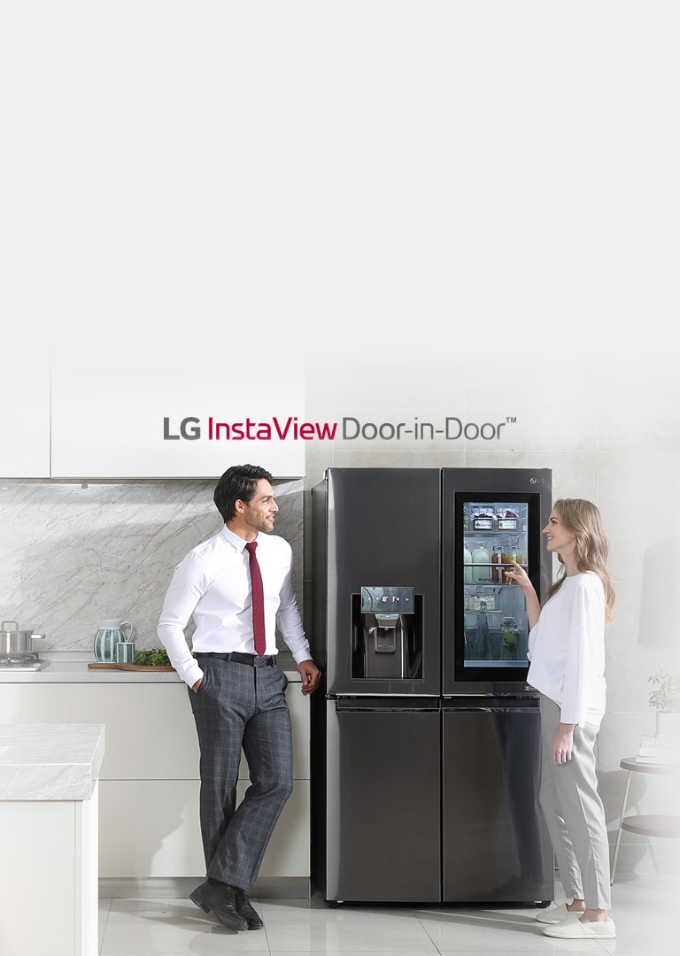 køleskabe: Topmoderne amerikanerkøleskab | LG Danmark