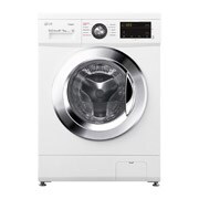 LG 8 kg / 5 kg Kombineret vaskemaskine/tørretumbler(Hvid) - Steam, Energiklasse E, AI DD™, Smart Diagnosis™, CM20T5S2E, thumbnail 3