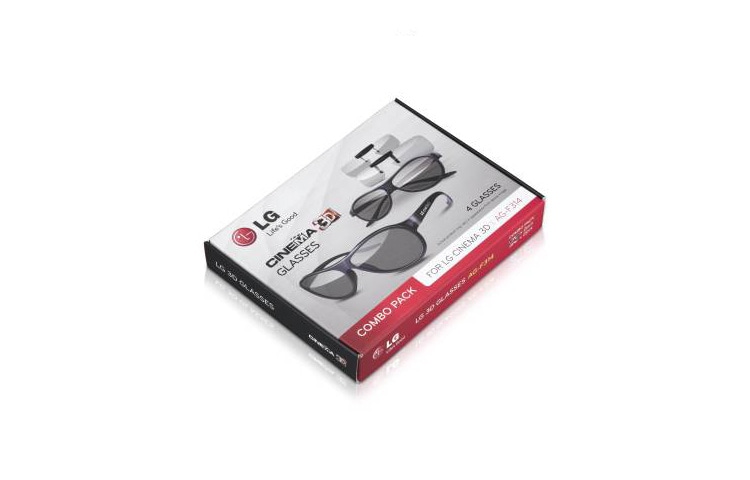LG Passive 3D-briller (4stk), AG-F314