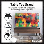 LG G1 77 inch OLED TV Stand, AP-G1DV77, thumbnail 4