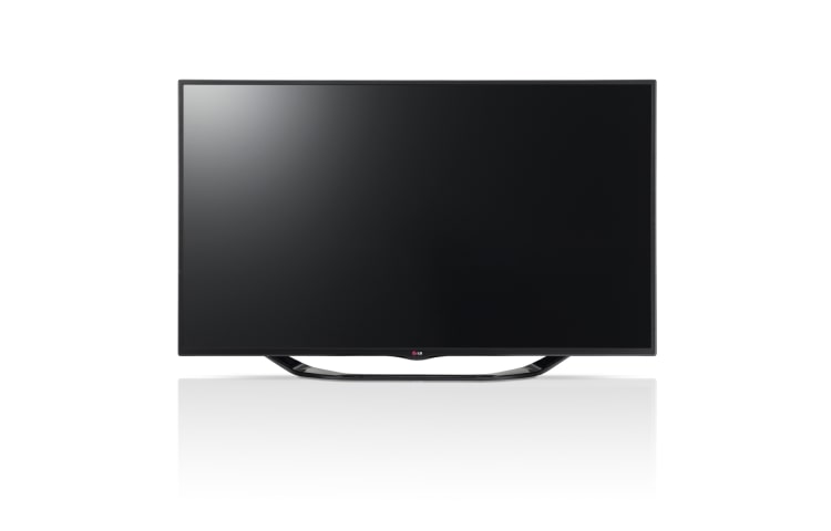LG Metalfarvet 60'' SMART TV i Cinema Screen-design med hvide detaljer og Magic Remote, 0,9 GHz dual core-processor og 1,25 GB RAM. Cinema 3D, Wi-Fi og DLNA. , 60LA740V