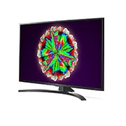 LG 4K NanoCell TV, 30 degree side view, 43NANO796NE, thumbnail 3