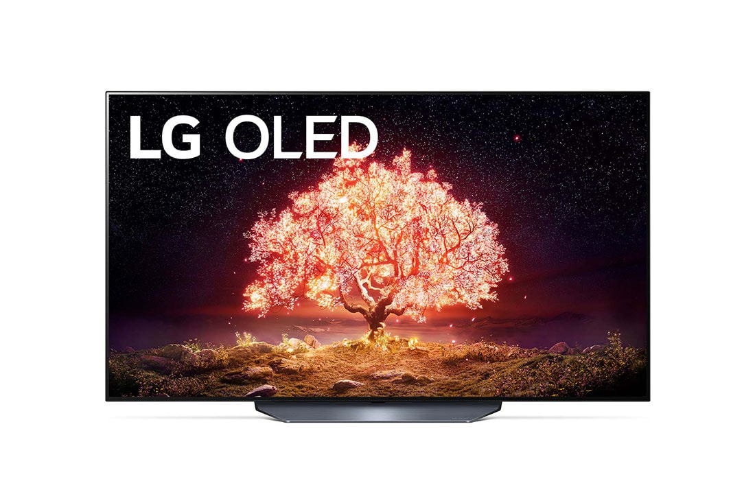 LG B1 55'' 4K Smart OLED TV, vist forfra, OLED55B16LA