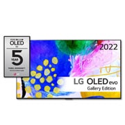 LG 65'' OLED G2 - OLED evo Gallery Edition 4K Smart TV - OLED65G26LA, vist forfra, OLED65G26LA, thumbnail 1