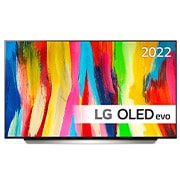 LG 48'' OLED C2 - OLED 4K Smart TV - OLED48C26LB, vist forfra, OLED48C26LB, thumbnail 1