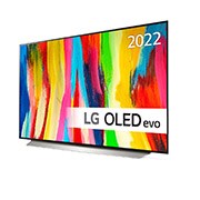 LG 48'' OLED C2 - OLED 4K Smart TV - OLED48C26LB, Let vinklet sidebillede, OLED48C26LB, thumbnail 2