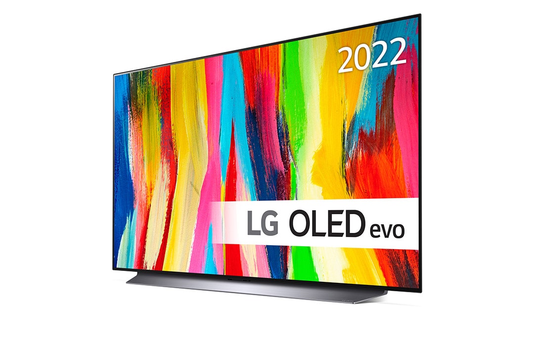 LG 48'' OLED C2 - OLED 4K Smart TV - OLED48C24LA, Let vinklet sidebillede, OLED48C24LA, thumbnail 12