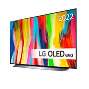 LG 48'' OLED C2 - OLED 4K Smart TV - OLED48C24LA, Let vinklet sidebillede, OLED48C24LA, thumbnail 3