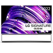 LG 88'' OLED Z2 - Signature 8K OLED Smart TV - OLED88Z29LA, Vist forfra, OLED88Z29LA, thumbnail 1