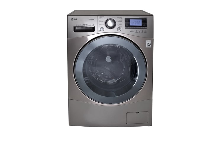 LG 1-12 kg Steam 6 Motion Direct Drive vaskemaskine / tørretumbler, energiklasse A (A + + + -20%), F1695RDH7