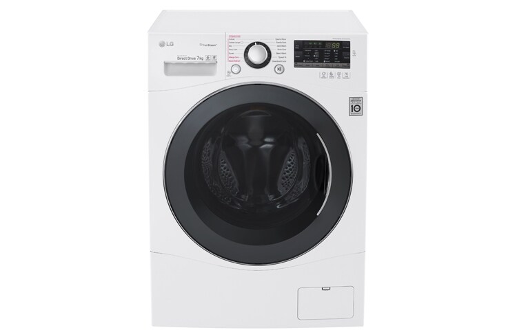 LG 1-7 kg Steam Turbo Wash, 6 Motion Direct Drive vaskemaskin, FH4A8QDS2