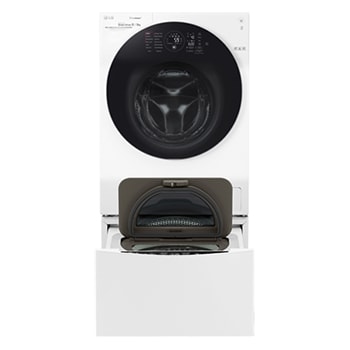 1-12 kg / 1-8 kg LG TWINWash™ med True Steam™ & 6 Motion Direct Drive. Kombineret vask/tørring med Wi-Fi og Miniwash1