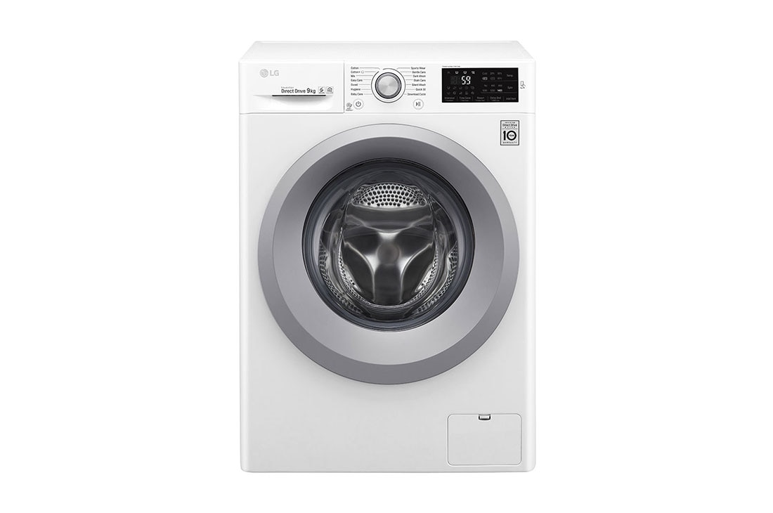 LG 1-9 kg  6 Motion Direct Drive vaskemaskine, NFC, energiklasse A+++ ( -20%), F94J54WH
