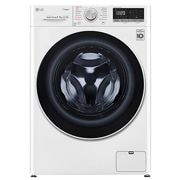 LG 8 kg / 5 kg Kombineret vaskemaskine/tørretumbler(Hvid) - Steam, Energiklasse E,  AI DD™, Smart Diagnosis™ med Wi-Fi, F4DV508S2W, thumbnail 3