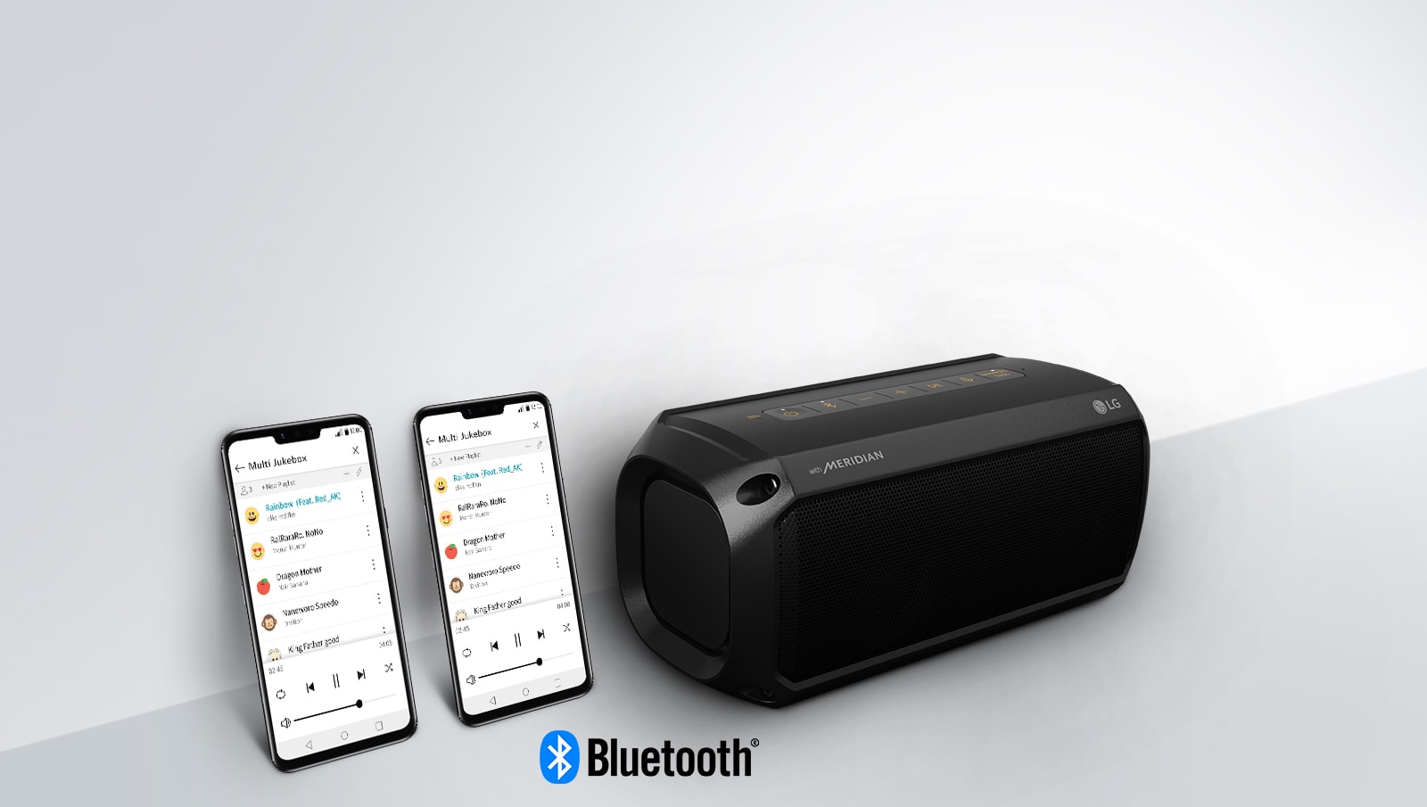 Partagez vos playlists par Bluetooth<br>1