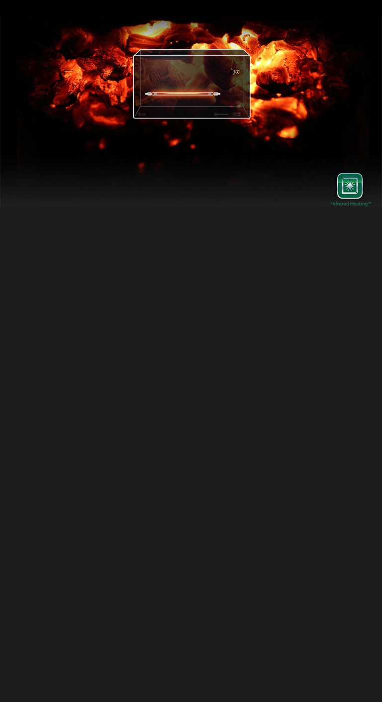 la technologie Lightwave™, pour une cuisson saine2