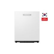 LG Lave-Vaisselle Encastrable QuadWash™  | 14 Couverts | TrueSteam™ | Inverter Direct Drive™, Vue avant., DBC425TS, thumbnail 1