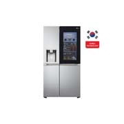 LG Refrigerateur InstaView™ Side by Side | 617L | UVnano® | Hygiene Fresh+™, GC-X257CSES, GC-Z27BSES, thumbnail 1