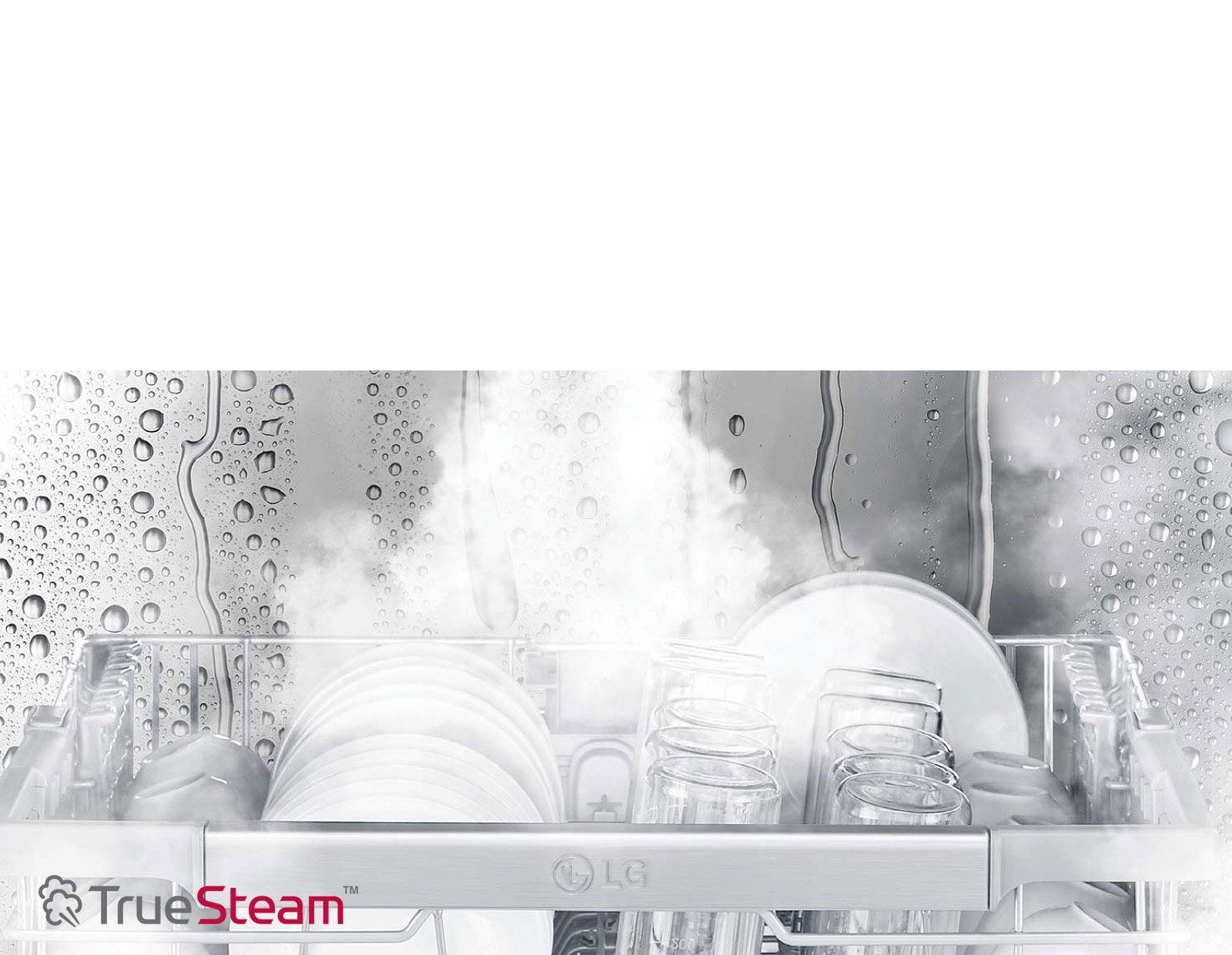 Fonction nettoyage vapeur en action