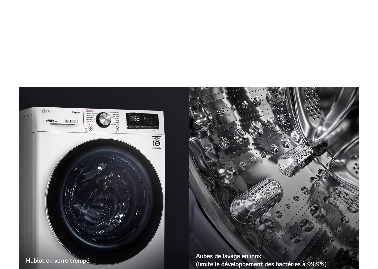 Une conception résistante pour un lave-linge durable