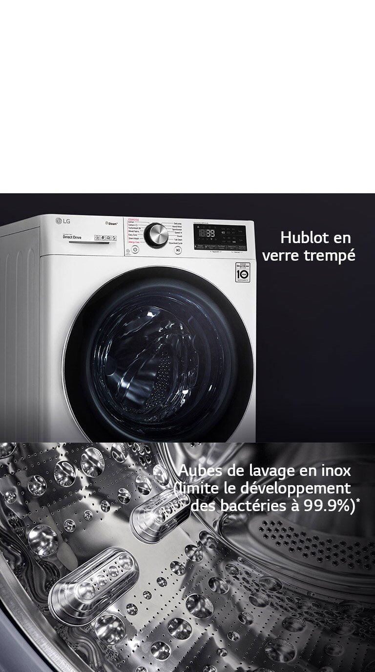Une conception résistante pour un lave-linge durable