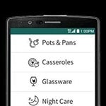 Cycles disponibles dans l'application