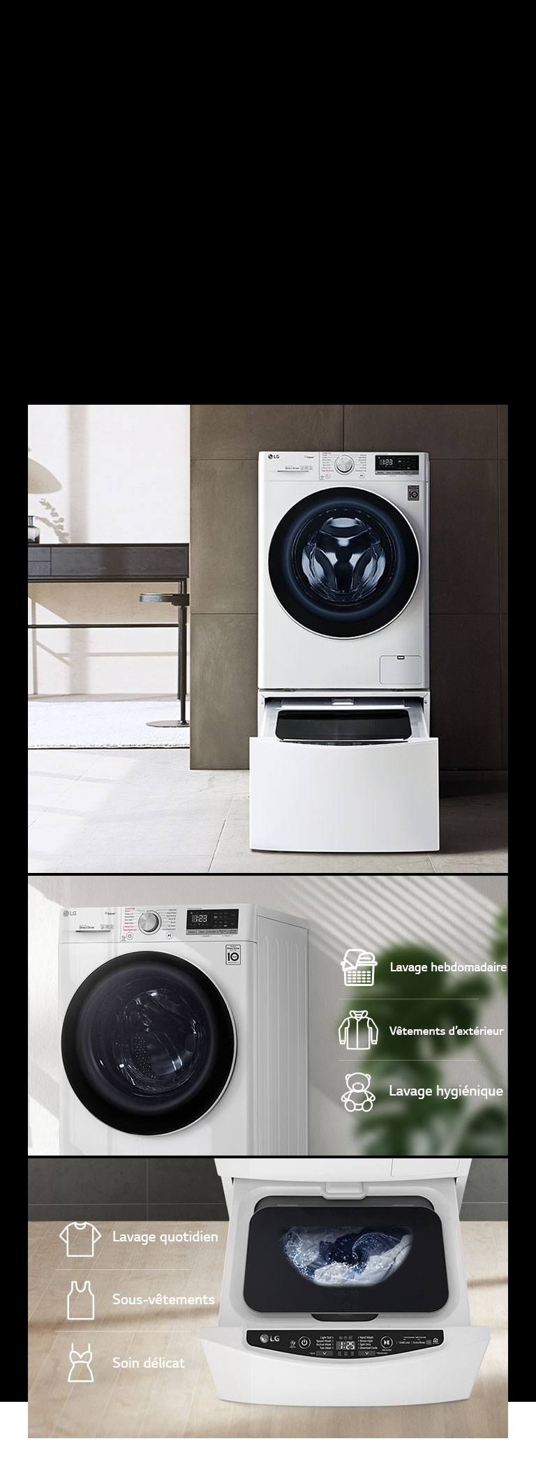 Compatible avec TWINWash™ Mini