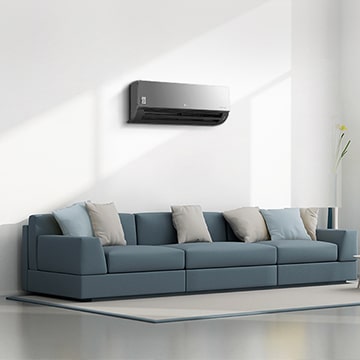 Large outdoor unit installed externally.