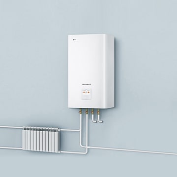 Large outdoor unit installed externally.