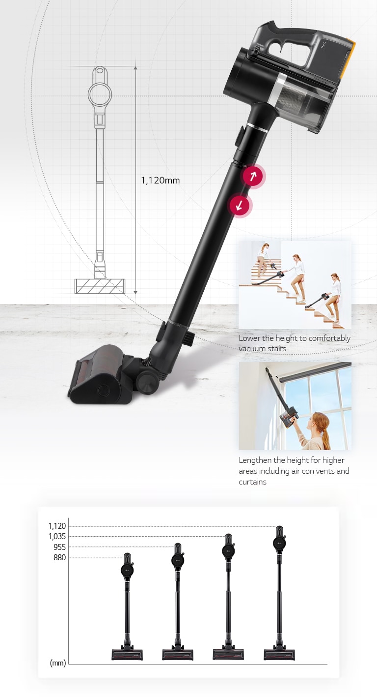 Longueur de manche réglable pour la polyvalence